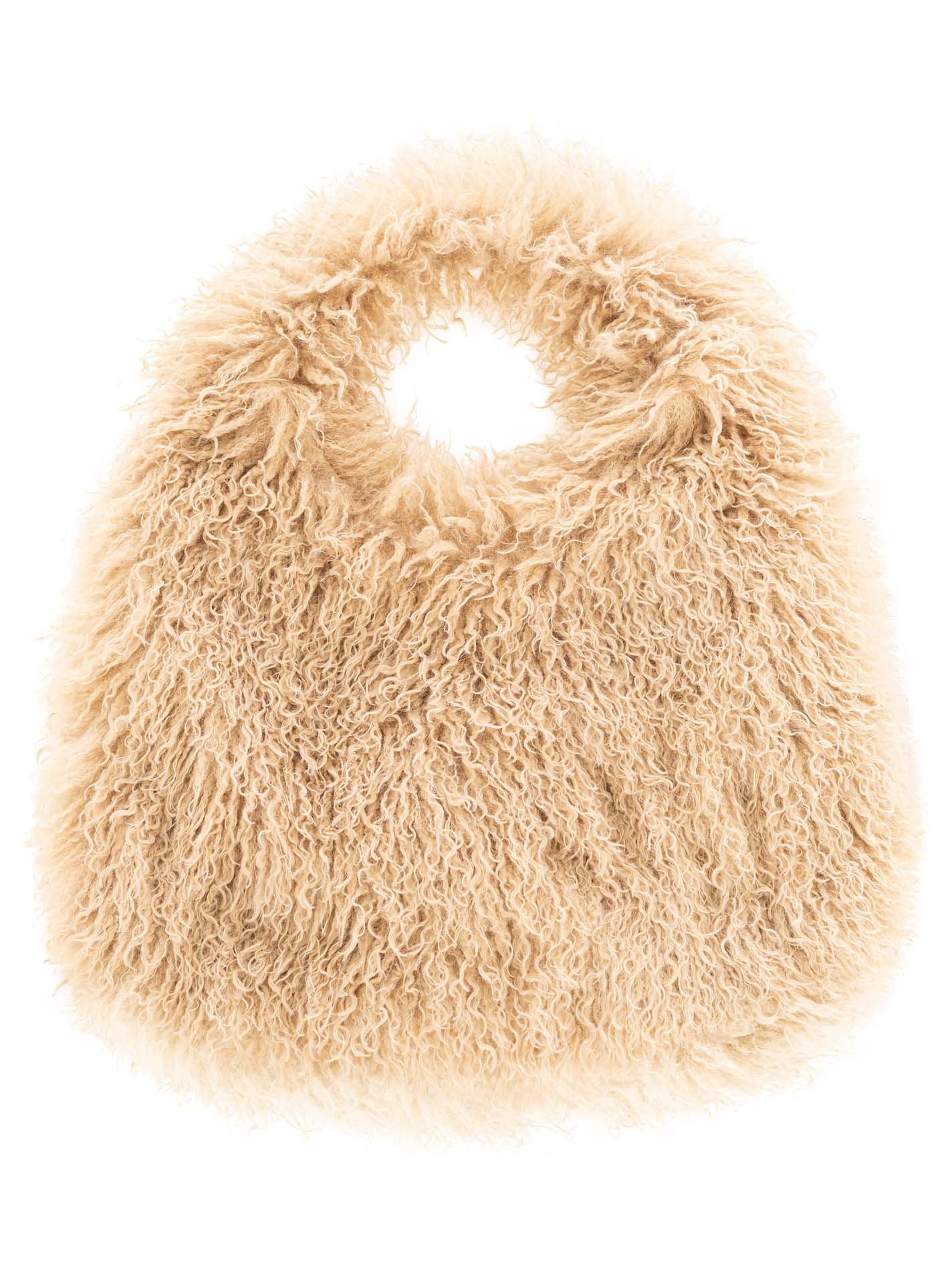 💕 Zwillingsherz Shopper XXL "Flauschig" Taupe