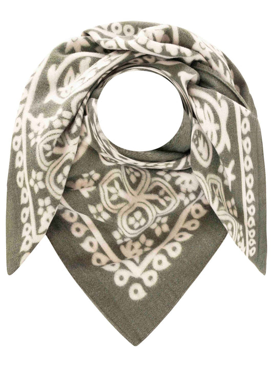💕 Zwillingsherz Dreieckstuch "Bandana Print" Viereck
