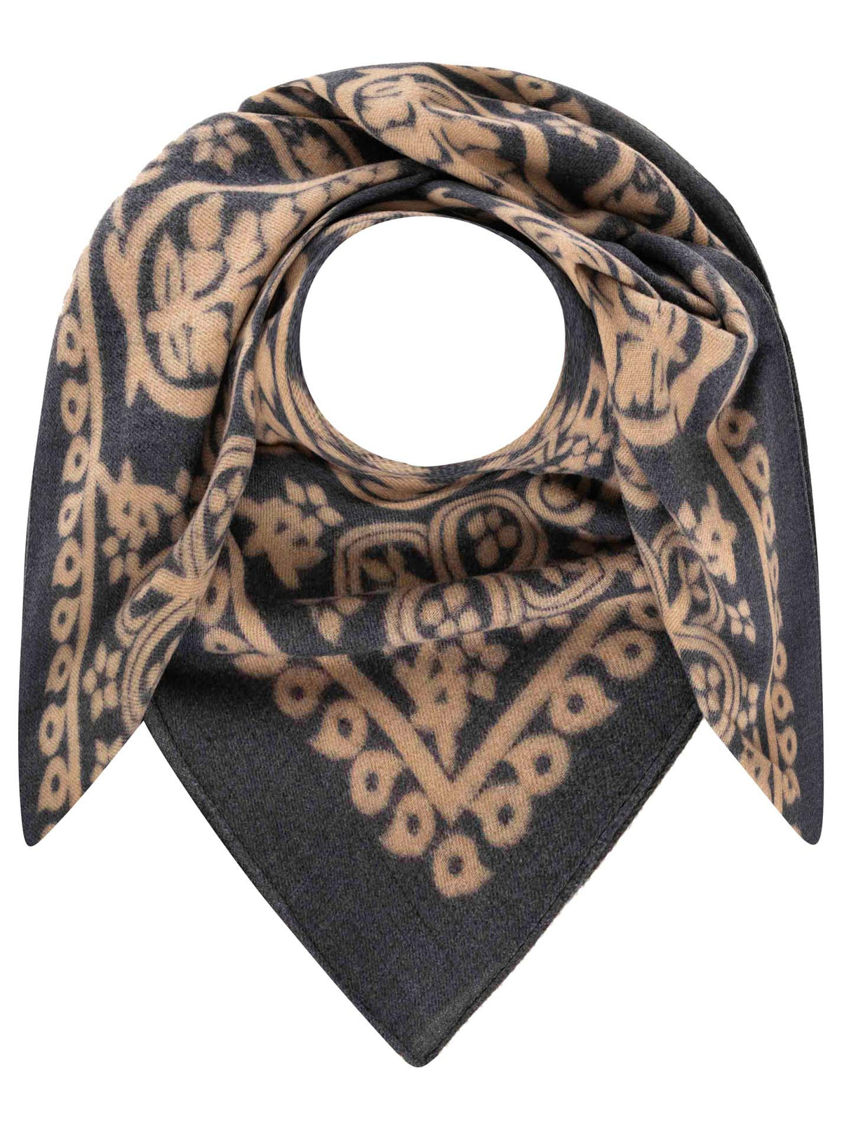 💕 Zwillingsherz Dreieckstuch "Bandana Print" Viereck