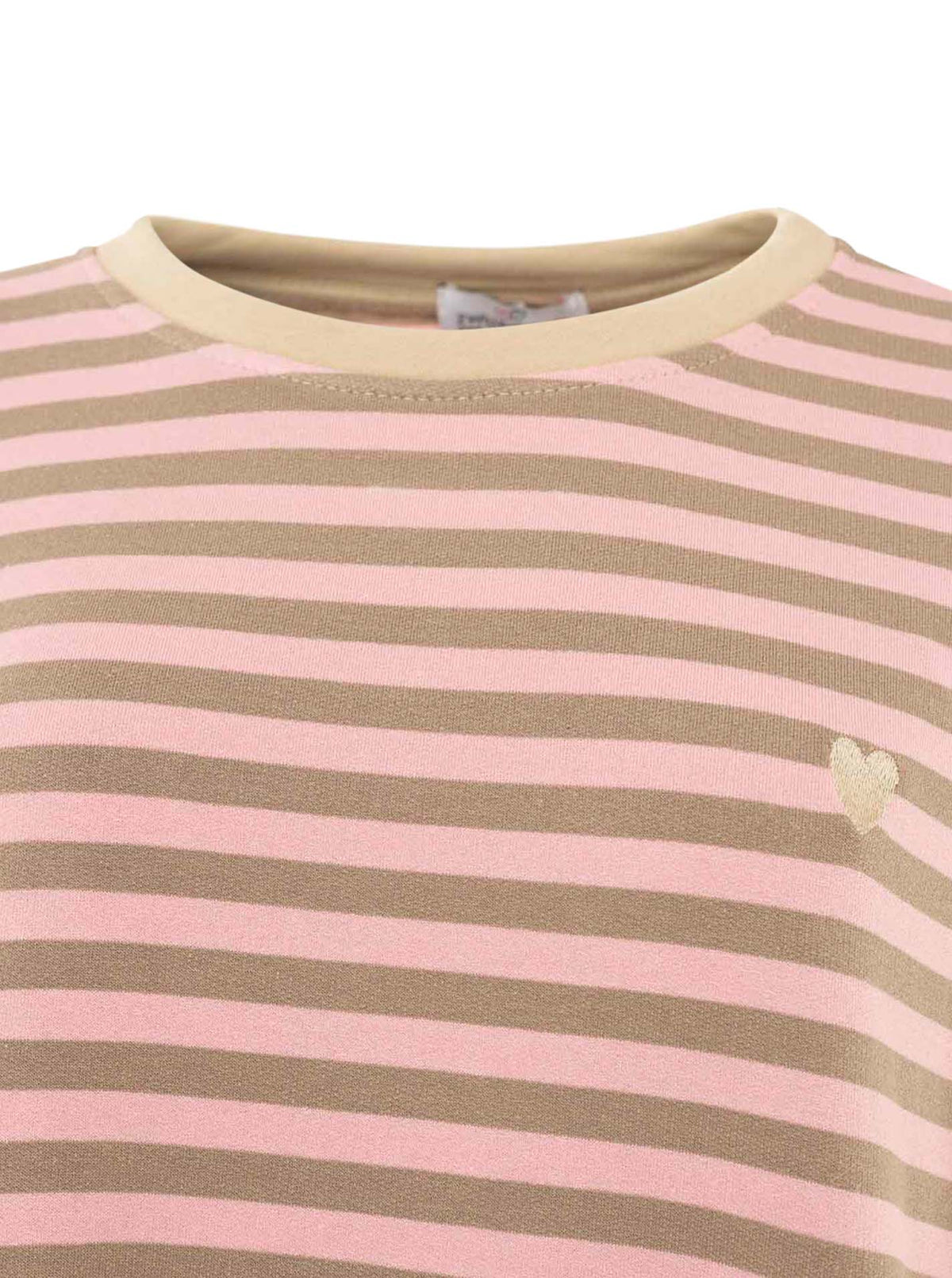 💕 Zwillingsherz Longsleeve "Streifen & Herz"
