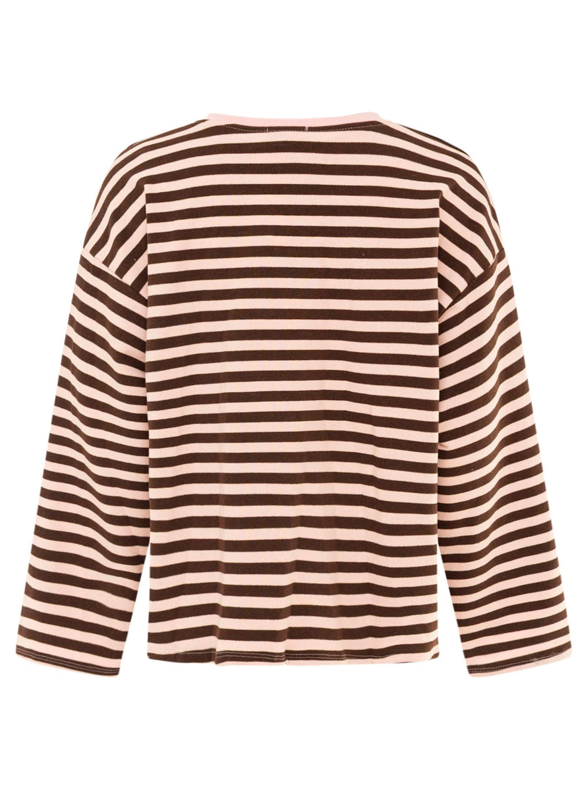 💕 Zwillingsherz Longsleeve "Streifen & Herz"
