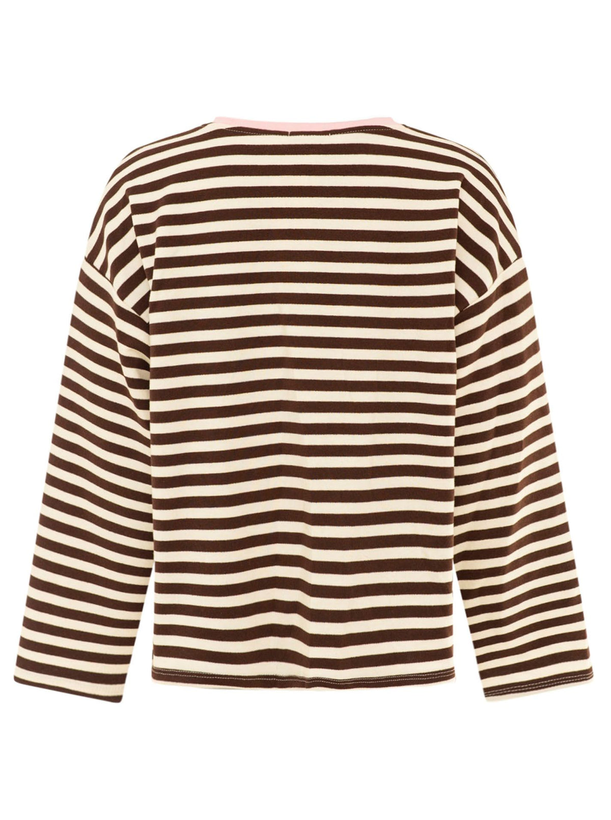 💕 Zwillingsherz Longsleeve "Streifen & Herz"