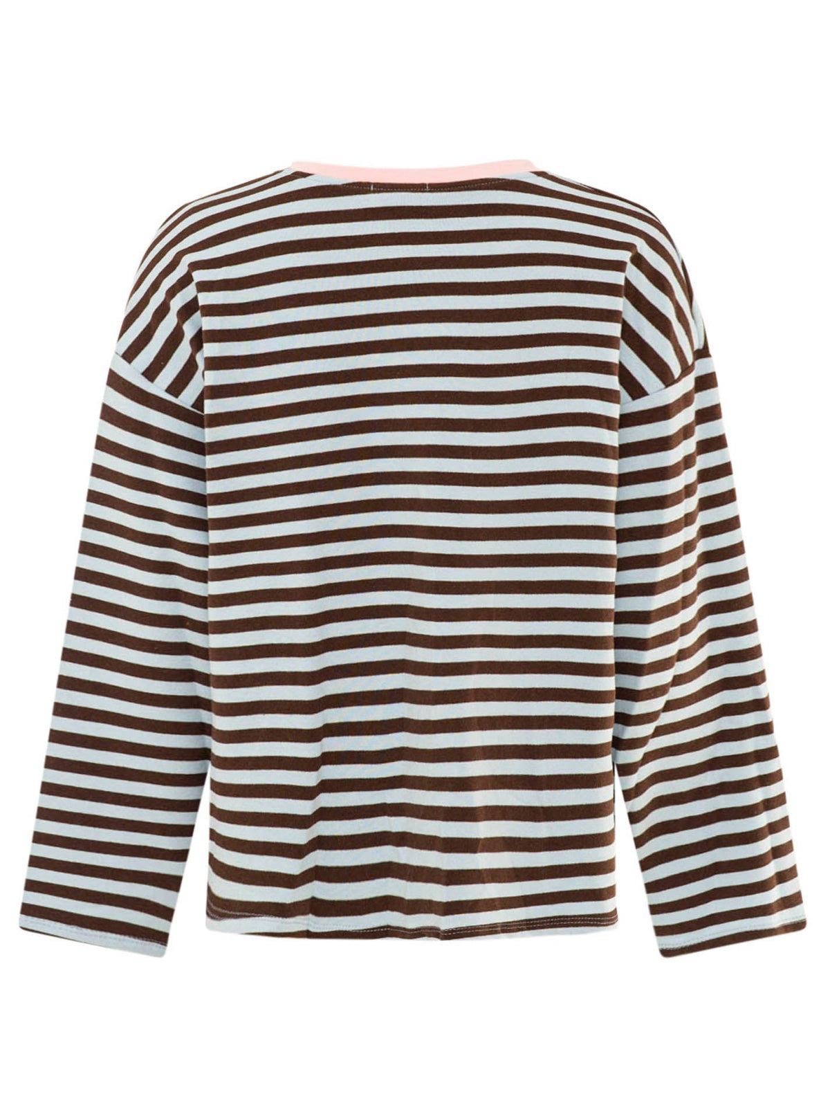 💕 Zwillingsherz Longsleeve "Streifen & Herz"