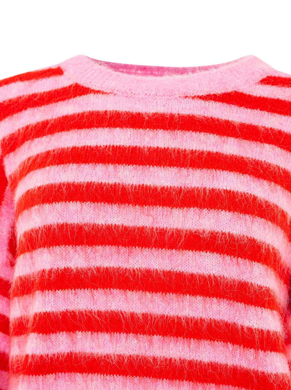 💕 Zwillingsherz Pullover Pulli "Neonstreifen"