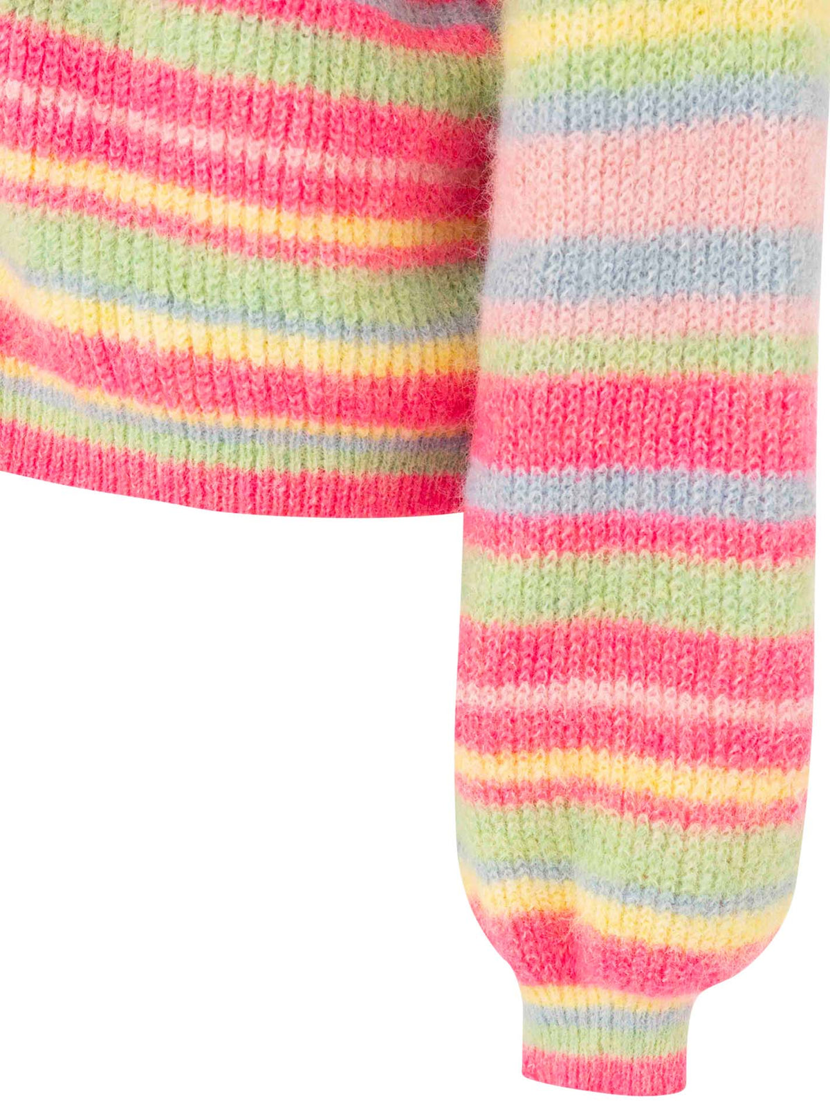 💕 Zwillingsherz Cardigan Strickjacke "Neonstreifen"