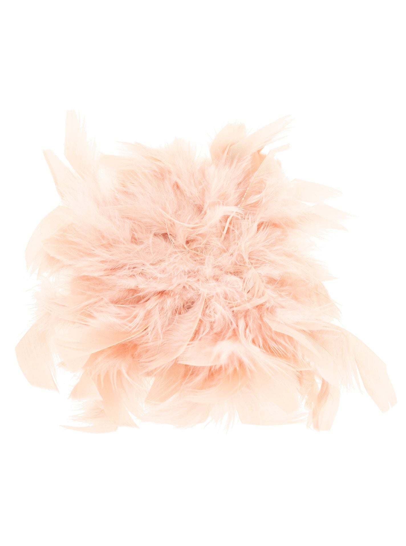 Brosche "Federmix" Rosa