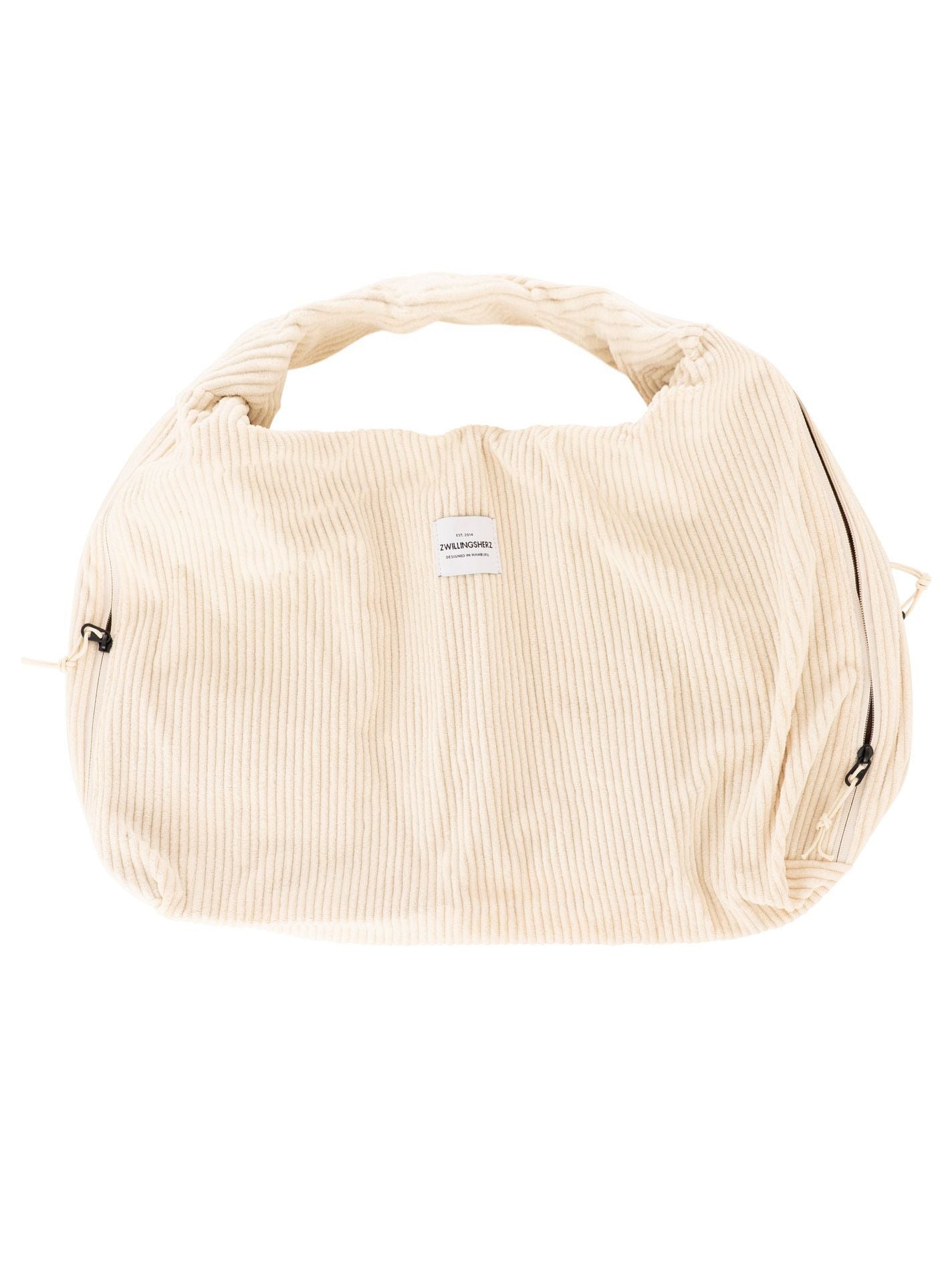 💕 Zwillingsherz XXL Shopper "Cord Dream" Beige