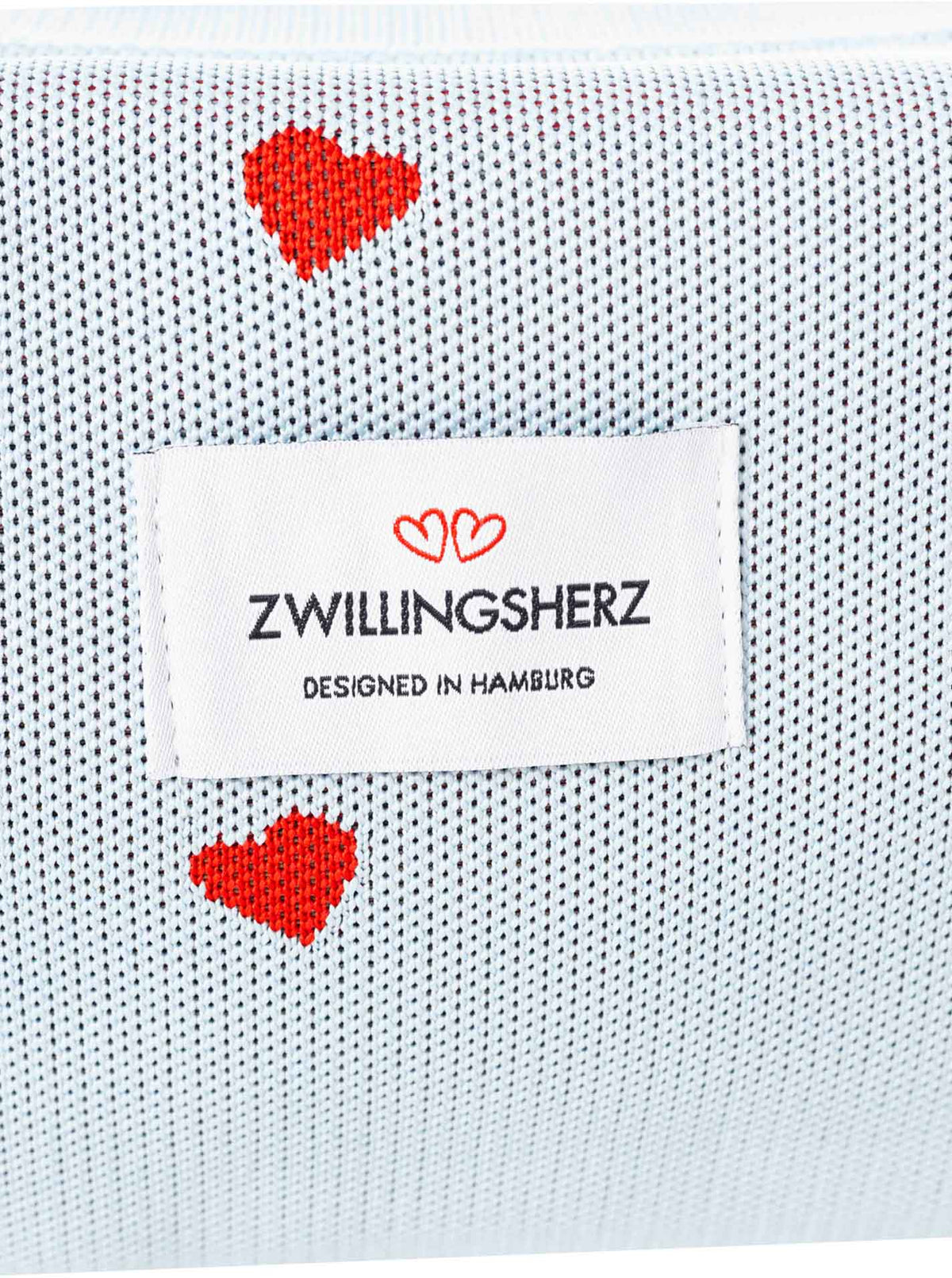 💕 Zwillingsherz Kosmetiktasche "Hearts" 2 Farben