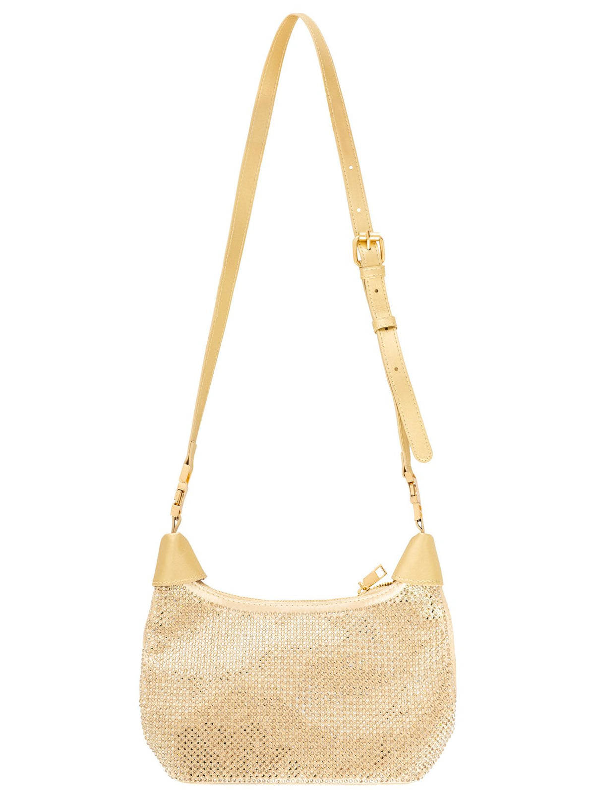 Tasche Abendtasche "Glitzer Strass" Schwarz