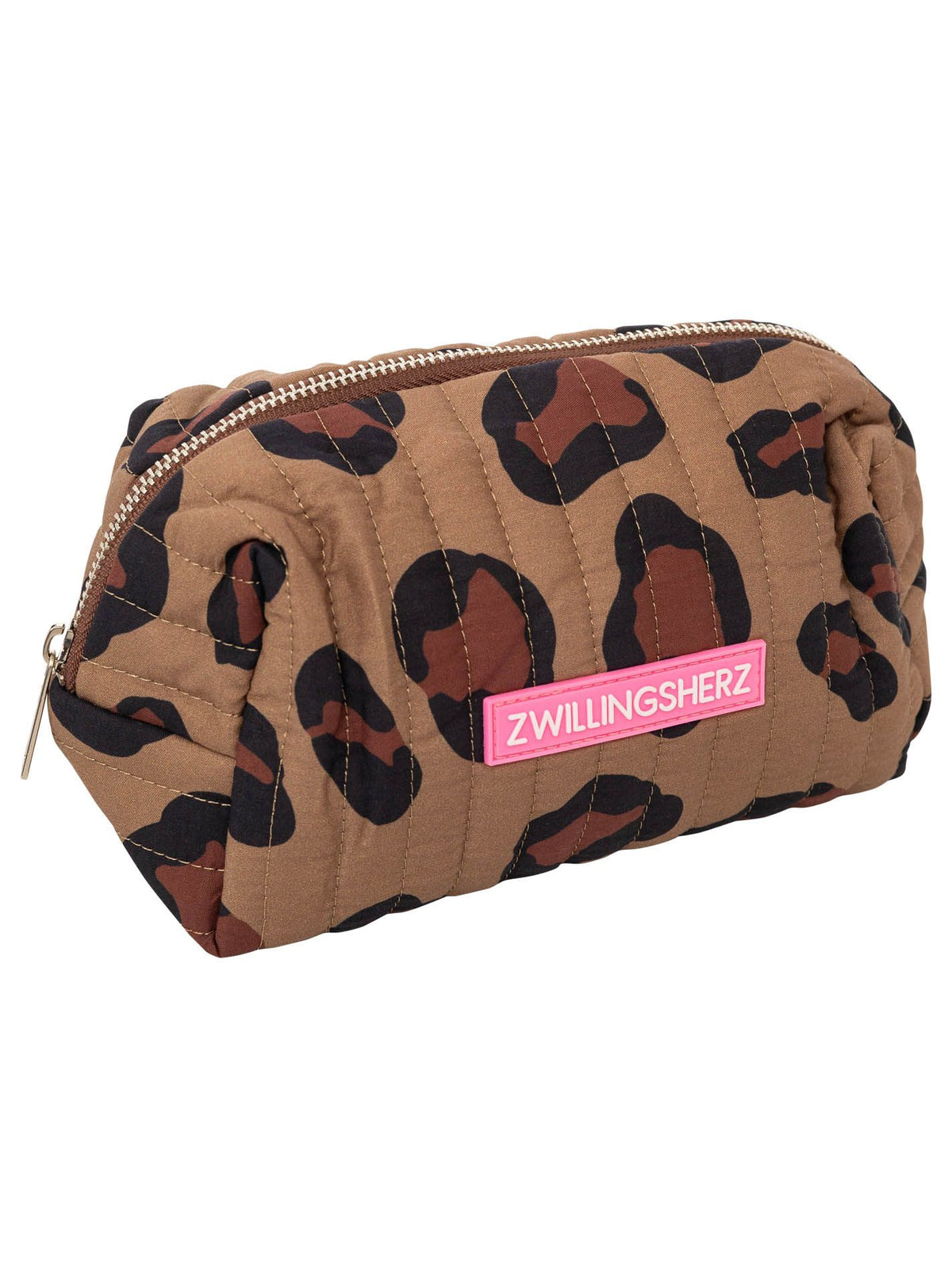💕 Zwillingsherz Kosmetiktasche "Leo Style"