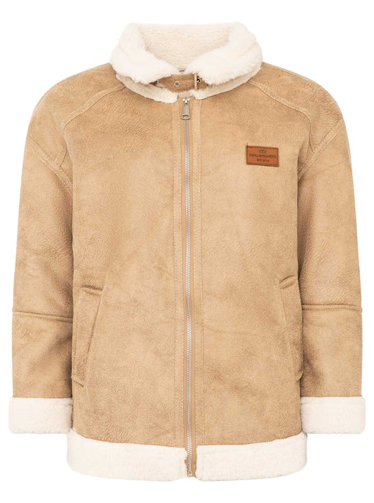 💕 Zwillingsherz Jacke Teddyfell "ZH"
