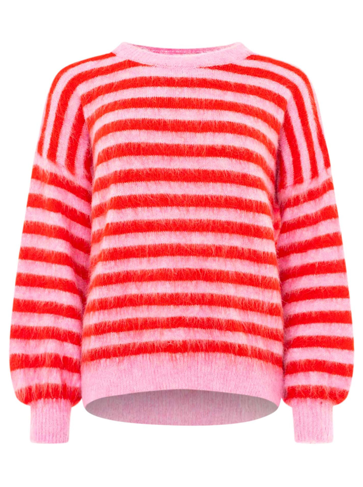 💕 Zwillingsherz Pullover Pulli "Neonstreifen"