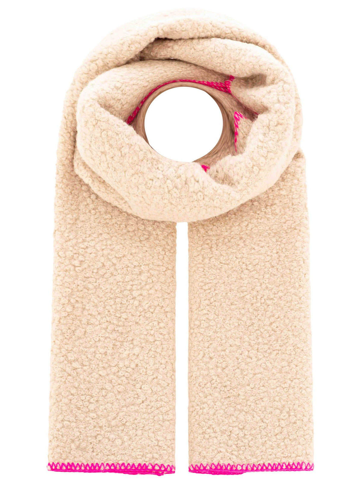 💕 Zwillingsherz Kuschel Schal "Teddy mit Kante"