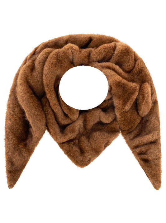 💕 Zwillingsherz Dreieckstuch "Fake Fur Classic"