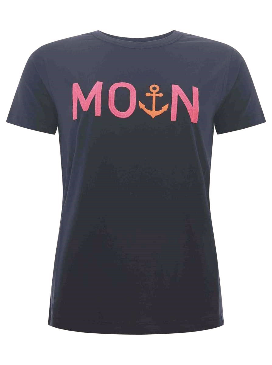 💕 Zwillingsherz T-Shirt "MoinZH" Navy