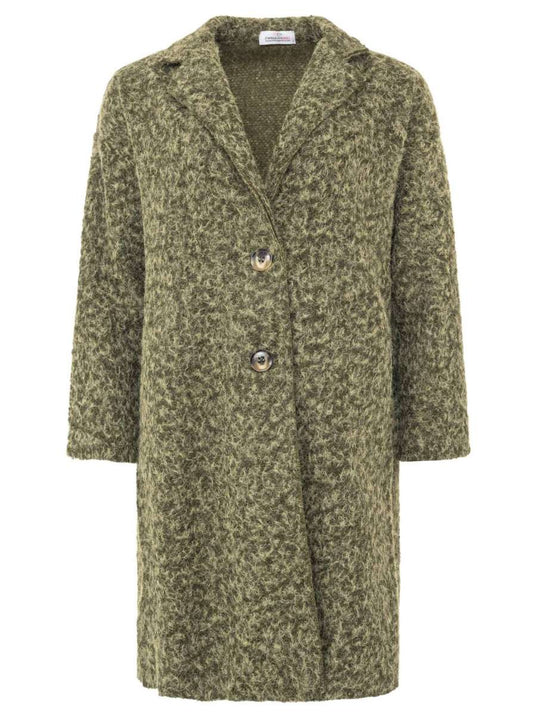 💕 Zwillingsherz Mantel "Flauschig" Khaki