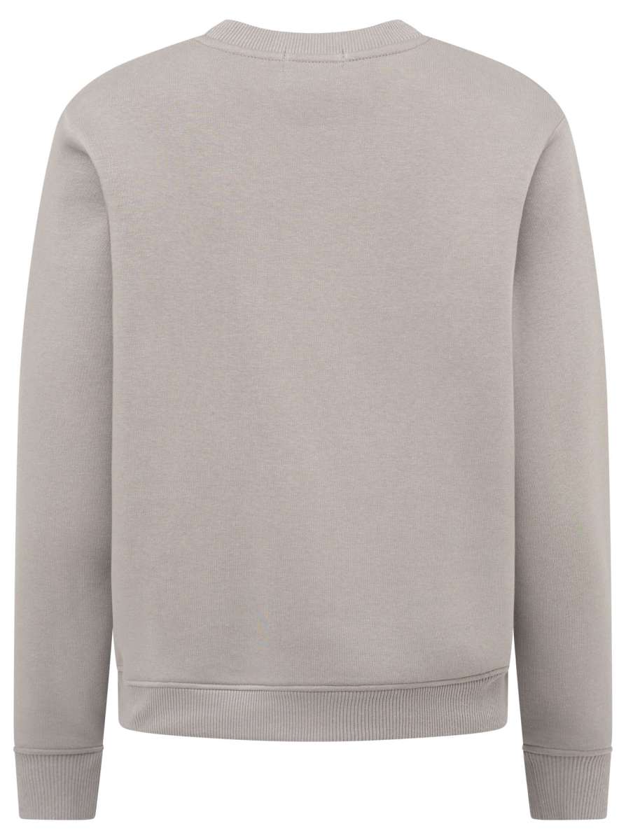 💕 Zwillingsherz Sweatshirt "Positive Rainbow" Sweater Mittelgrau