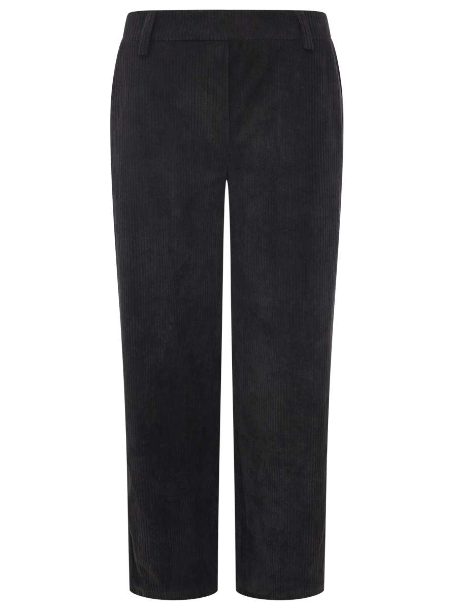 💕 Zwillingsherz Oversize Hose "Cord" Schwarz