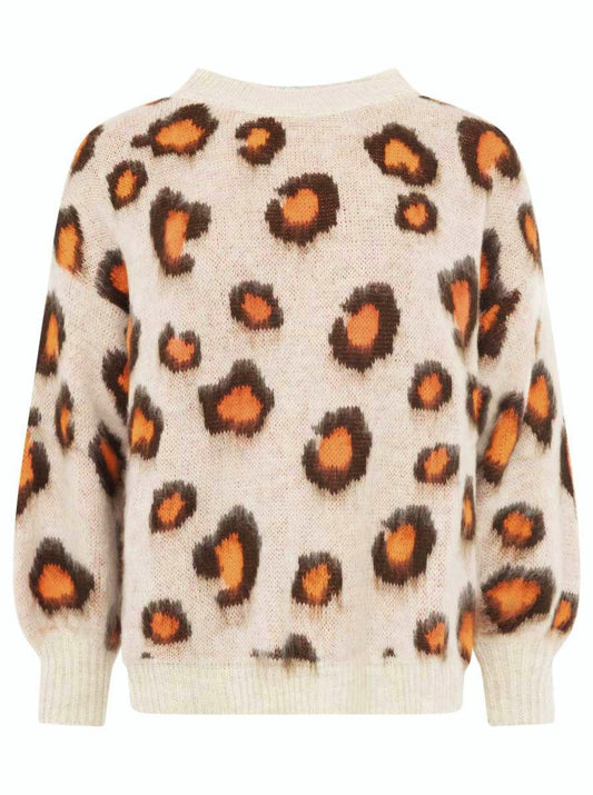 💕 Zwillingsherz Kuschel-Pullover "Soft Leo" Neonorange