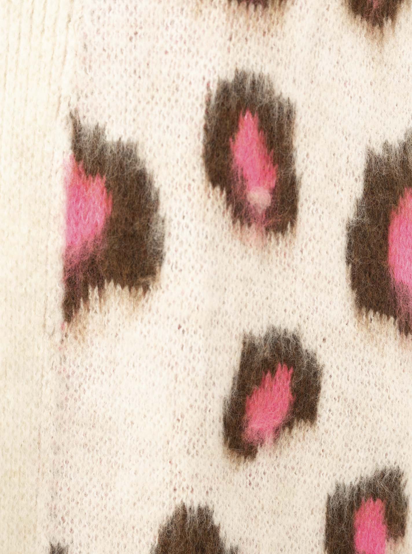 💕Zwillingsherz Kuschel Cardigan "Soft Leo" Strickjacke Neonpink