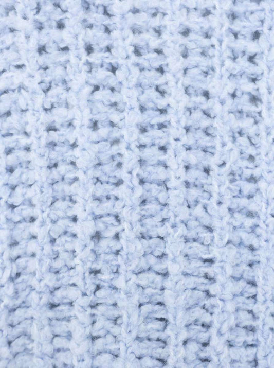 💕 Zwillingsherz Strickpullover "Soft Knit" Hellblau