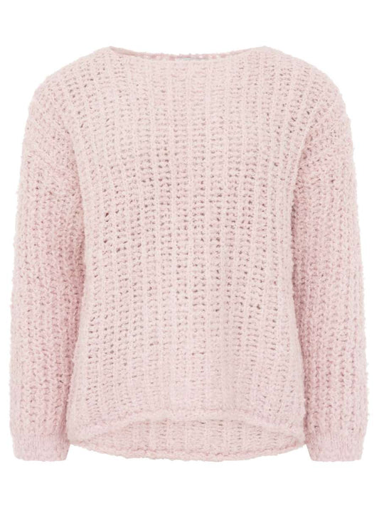 💕 Zwillingsherz Strickpullover "Soft Knit" Rosa