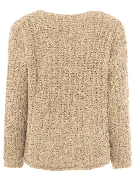 💕 Zwillingsherz Strickpullover "Soft Knit" Braun