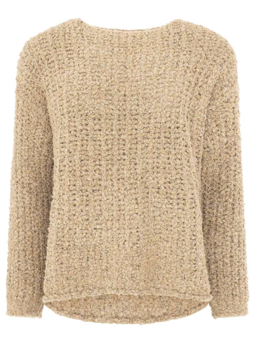 💕 Zwillingsherz Strickpullover "Soft Knit" Braun