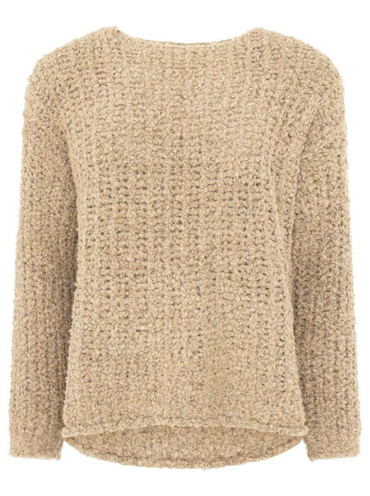💕 Zwillingsherz Strickpullover "Soft Knit" Braun