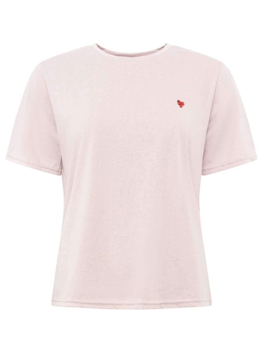 💕 Zwillingsherz Shirt "Herz" Baumwolle Rosa