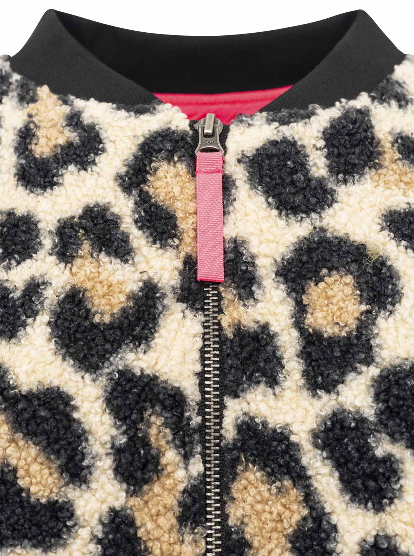 💕 Zwillingsherz Bomberjacke Teddy "Classic Leo" Beige