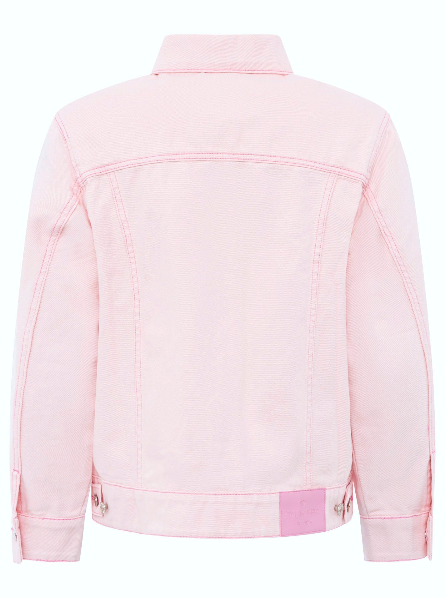 💕 Zwillingsherz Jeansjacke "Herz" Rosa