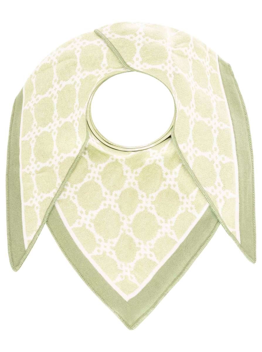 💕 Zwillingsherz Dreieckstuch "High Class" Baumwolle Mint