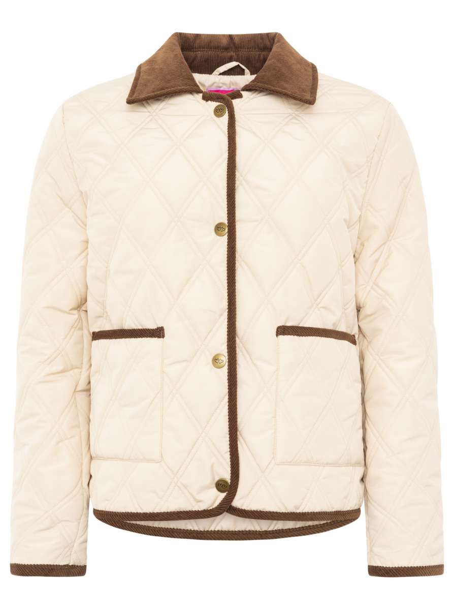 💕 Zwillingsherz Steppjacke "Classic" Hellbeige