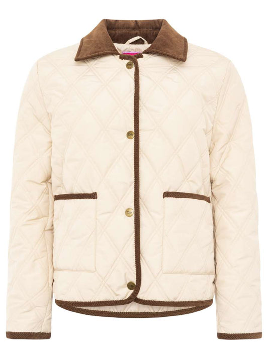 💕 Zwillingsherz Steppjacke "Classic" Hellbeige