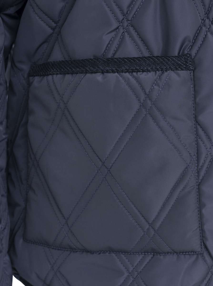 💕 Zwillingsherz Steppjacke "Classic" Marine