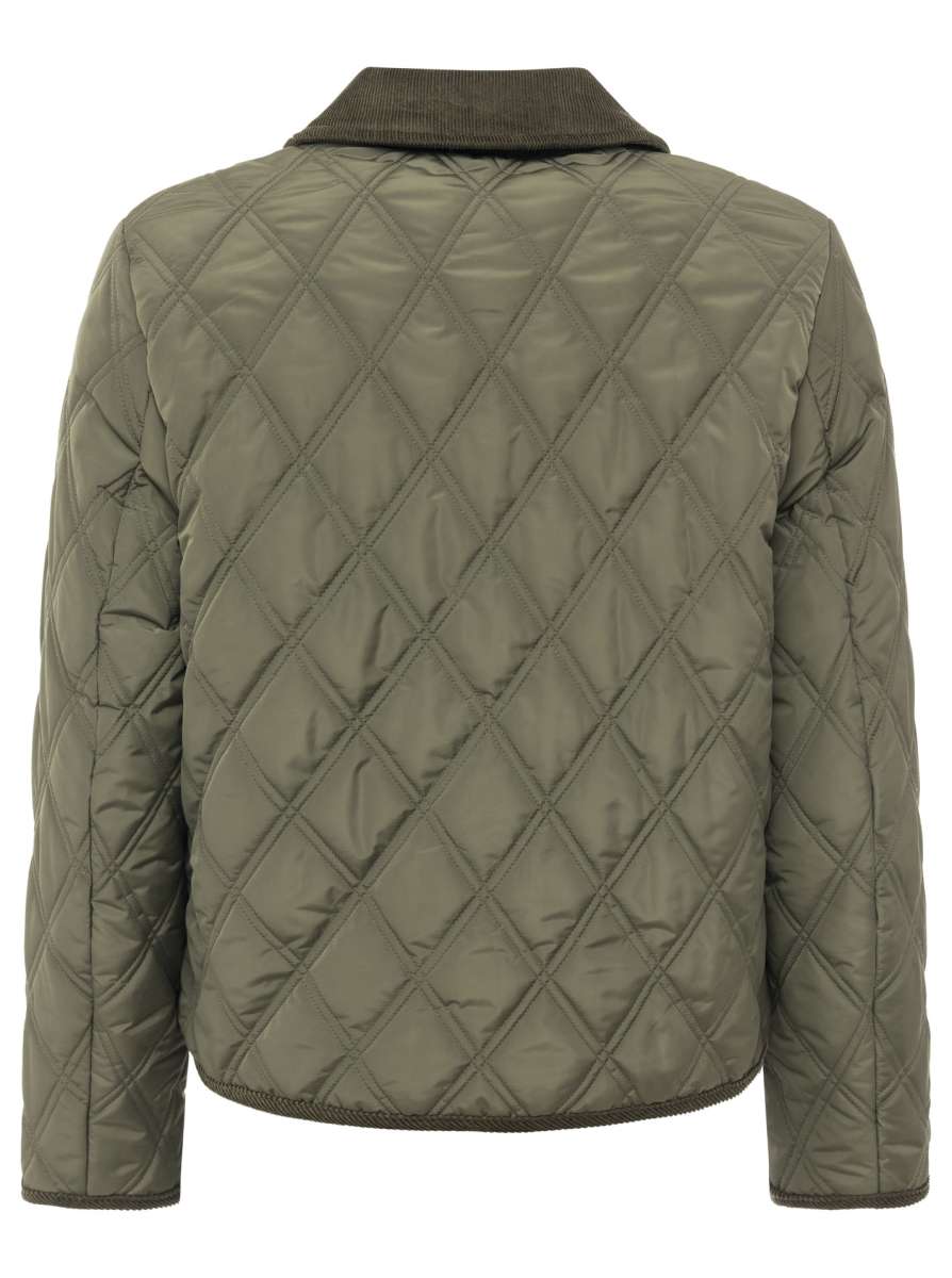 💕 Zwillingsherz Steppjacke "Classic" Khaki