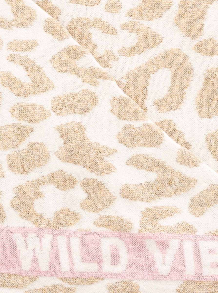 💕 Zwillingsherz Dreieckstuch "Doppel Leo" Baumwolle Hellbeige