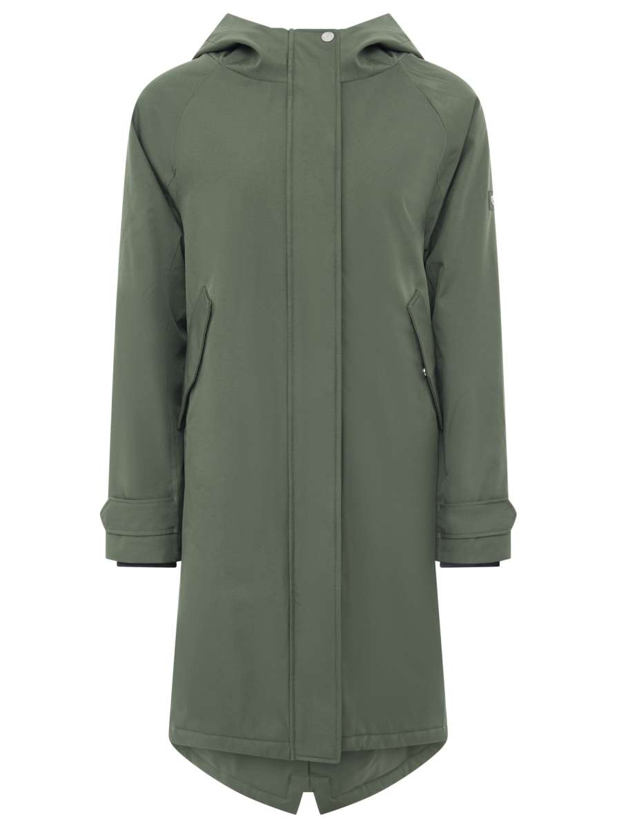 💕 Zwillingsherz Parka "Keep Smiling" Khaki