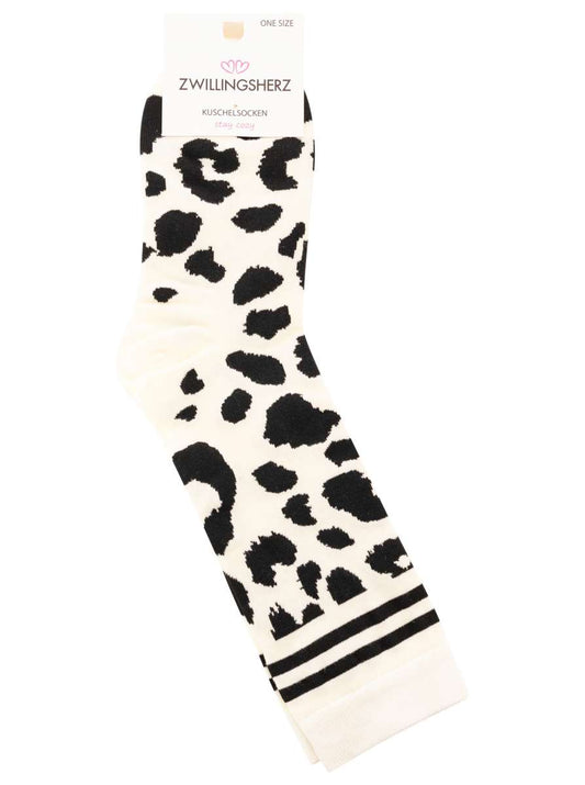 💕 Zwillingsherz Socken "Leo Life" Weiß