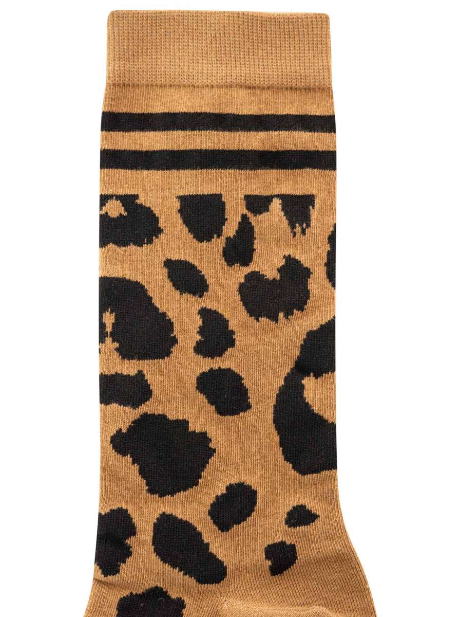 💕 Zwillingsherz Socken "Leo Life" Braun