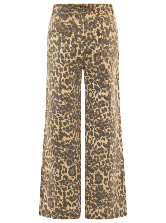 💕 Zwillingsherz Oversize Jeans "The Leo" Beige