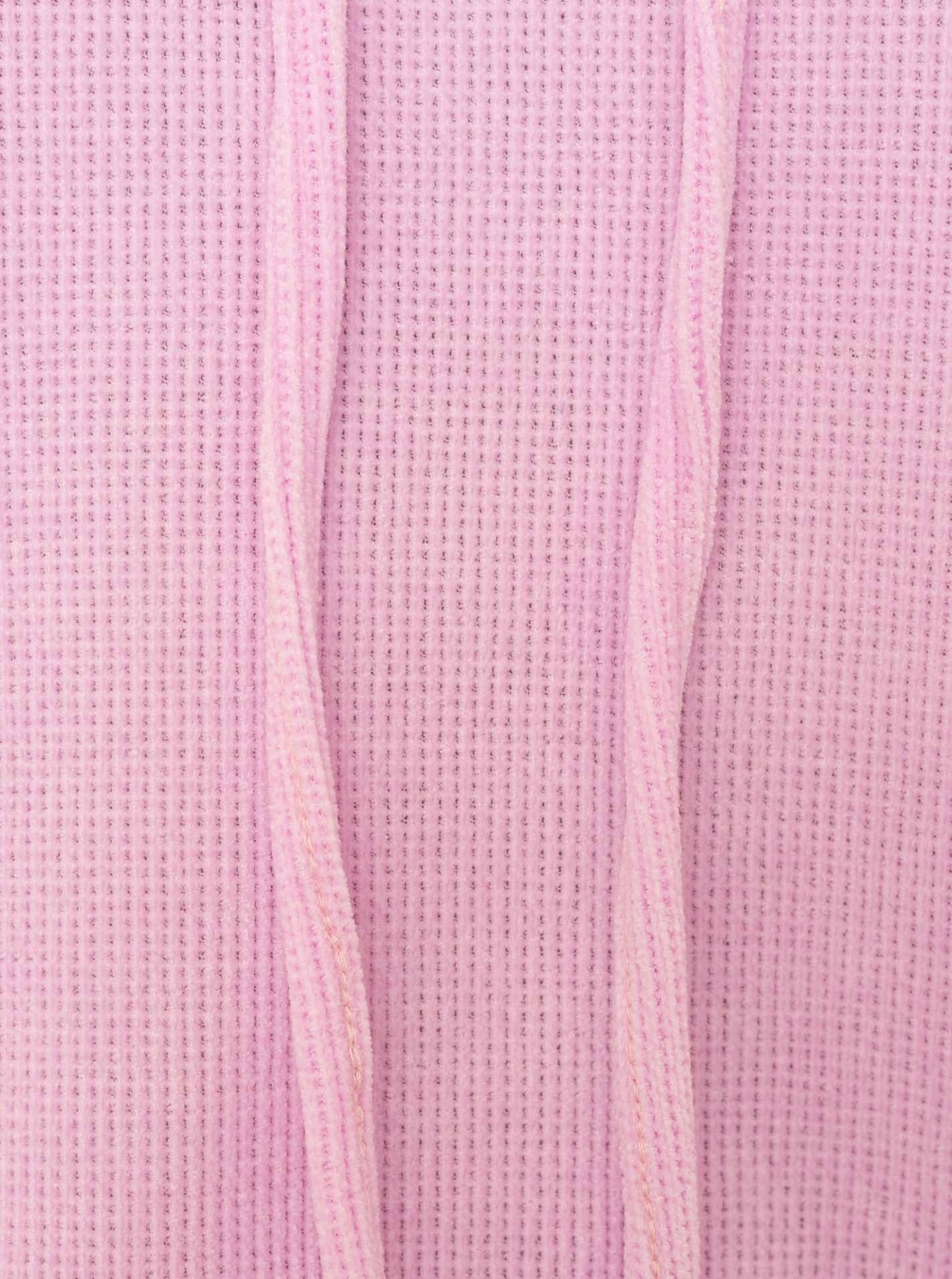 Zwillingsherz Hoodie Kord "Soft Touch" Rosa