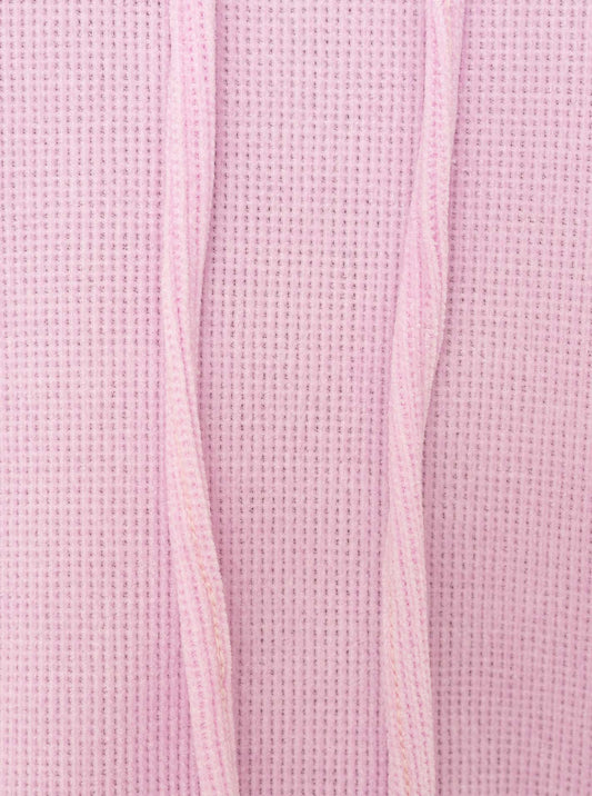 Zwillingsherz Hoodie Kord "Soft Touch" Rosa