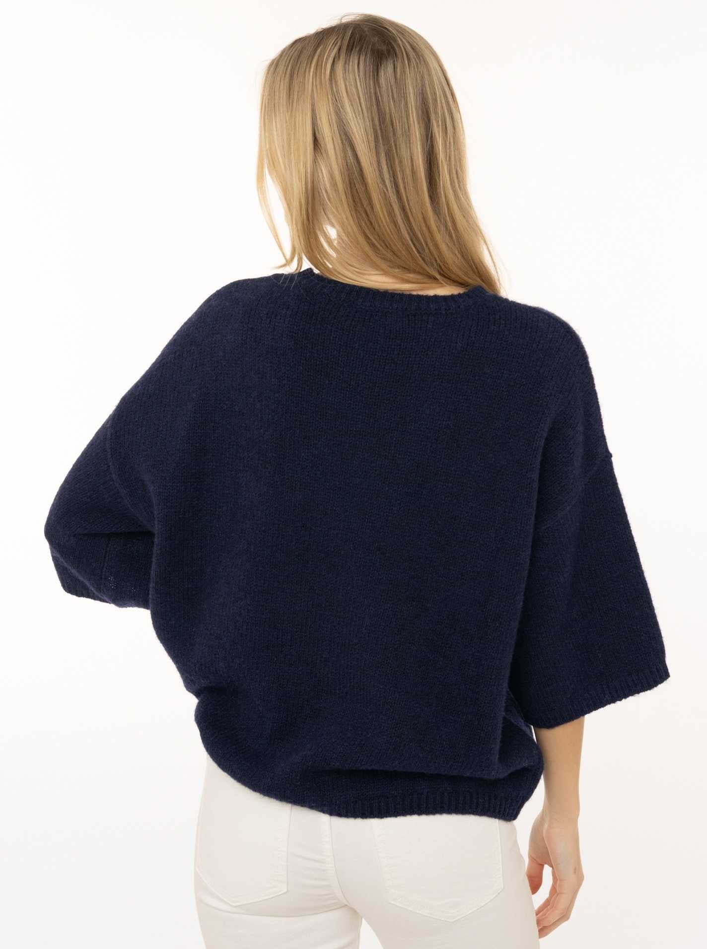 💕 Zwillingsherz Pullover "Boxy" Marine