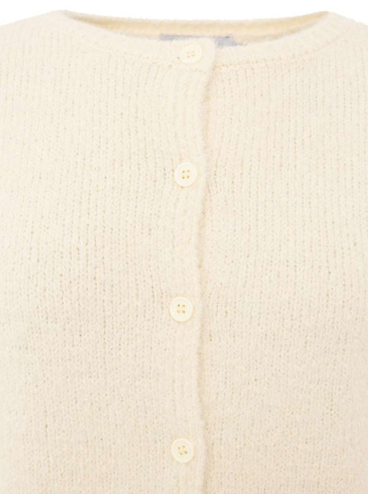 💕 Zwillingsherz Cardigan Kurzarm "Cozy" Strickjacke Kurzarm Wollweß