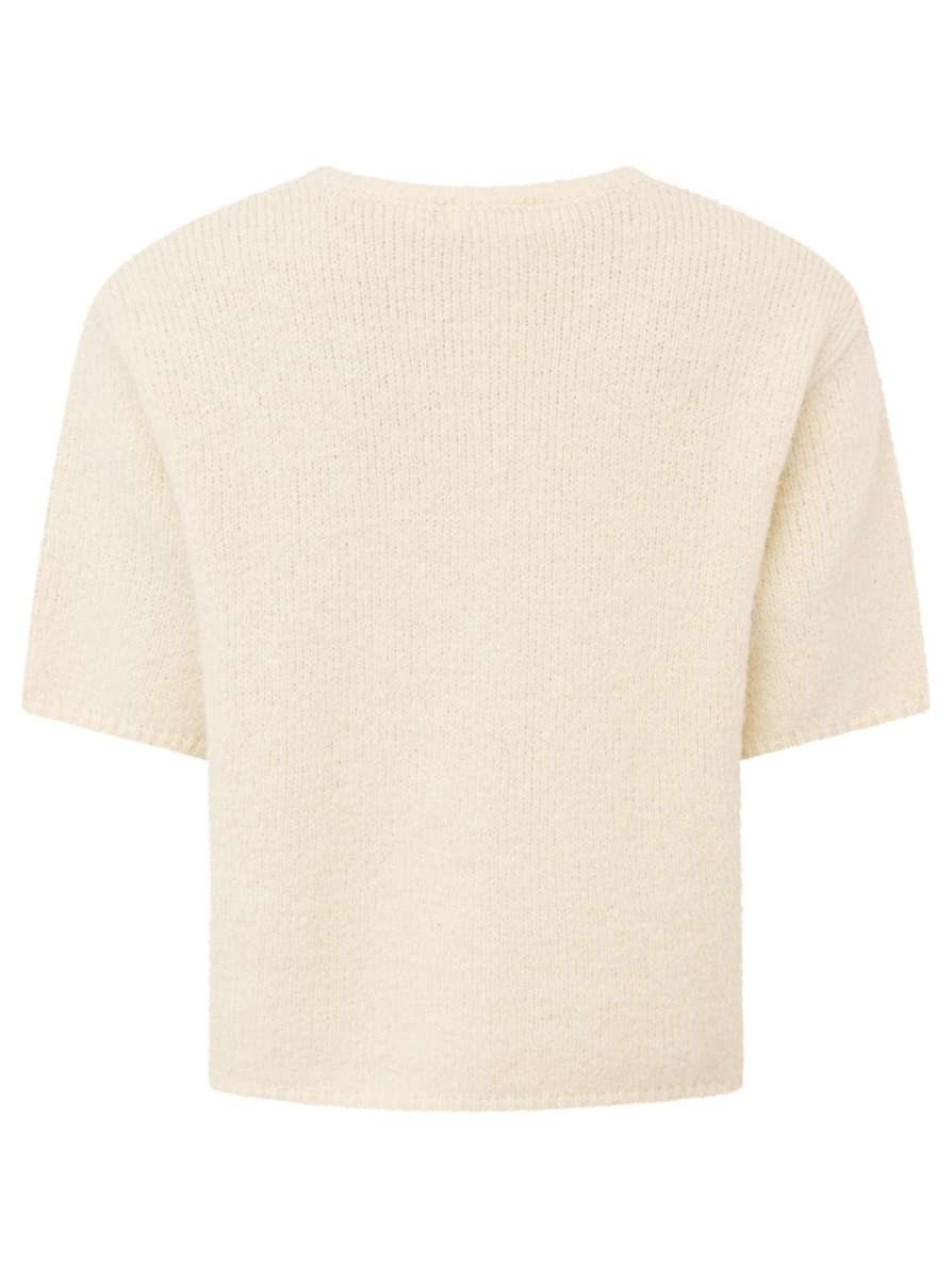 💕 Zwillingsherz Cardigan Kurzarm "Cozy" Strickjacke Kurzarm Wollweß