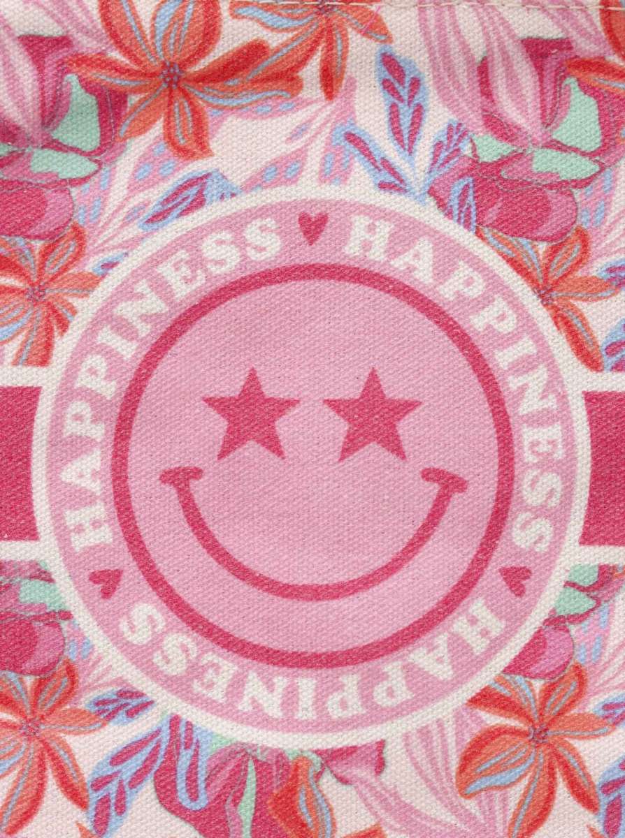 💕 Zwillingsherz Tasche Kosmetiktasche "Happiness" Pouch Pink