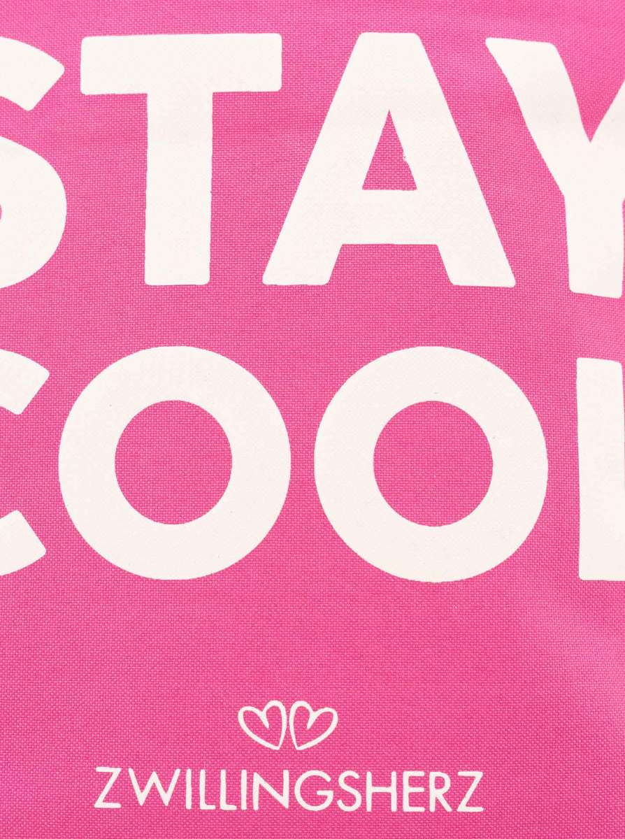 💕 Zwillingsherz Kühltasche "Stay Cool" Pink