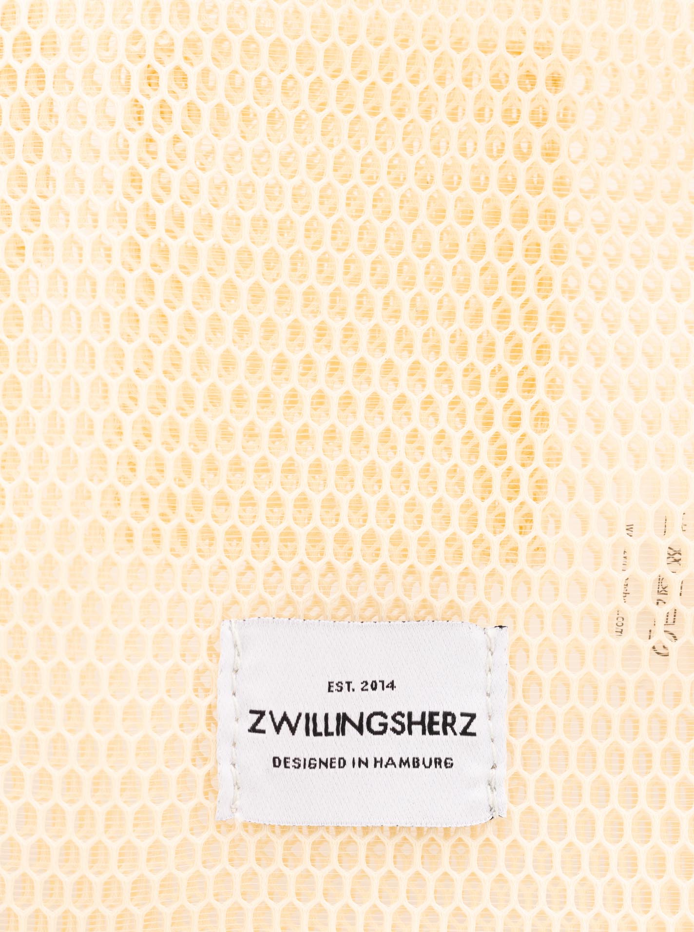 💕 Zwillingsherz Umhängetasche "Netz" Beige